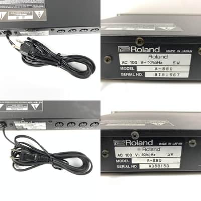 Roland A-880  8-In/8-Out MIDI Patcher / Mixer lot of 2 TGHM image 9