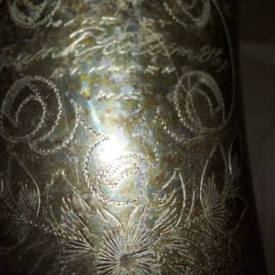 Magnificent Antique Frank Holton Tenor Saxophone, USA, sax body only image 3