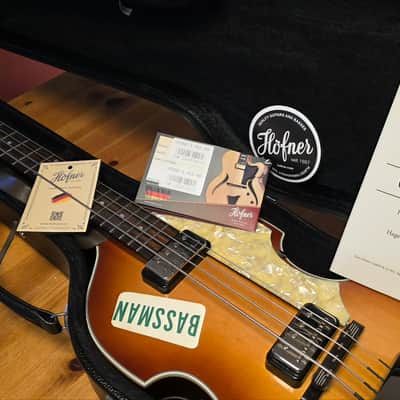 Höfner Höfner 500/1-63-AR-0  Artist Violin Bass 2024- Artist Violin Bass – Made in Germany – Beatle Bass – Mint Condition (2024) image 10