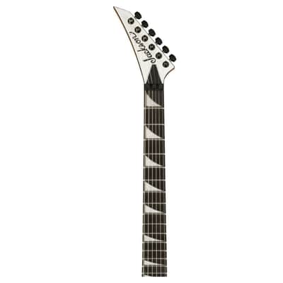 Jackson Pro Plus Series Rhoads RR24 6-String Right-Handed Electric Guitar with Okoume Body and Ebony Fingerboard (Snow White) image 6