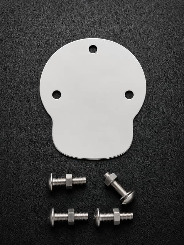 Sonor Force 3000 series Bass Drum Handmade Cover/Blanking Plate Stainless Steeel image 1