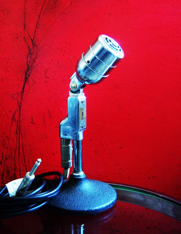 Vintage 1940's Electro-Voice 630 Omnidirectional Dynamic Microphone Dual Z w cable 636 636 605 image 1