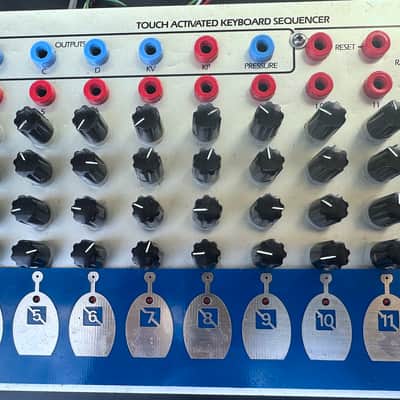 Serge Modular Blue TKB w/4-Panel Power Supply 1980's Vintage Rare image 6