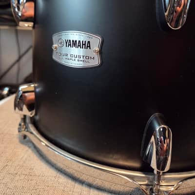 Immagine Yamaha Tour Custom Maple Tom 12x8 Licorice Satin - 4