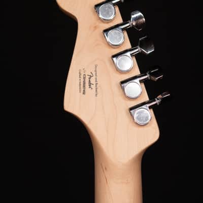 Squier Sonic Stratocaster HT H, Maple FB, Flash Pink image 10