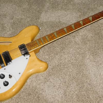 Rickenbacker 360/12 Semi-Hollow 12 String Electric Guitar Mapleglo Vintage 1980 image 6