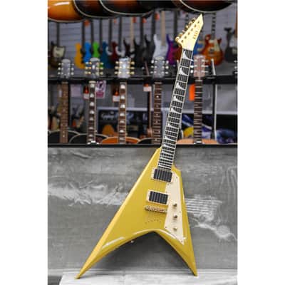 ESP LTD KH-V Metallic Gold Kirk Hammett Signature image 15