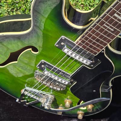 60's "CROWN" Matsumoku JAPAN hollowbody image 12