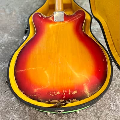 Fender Coronado XII 1967 - Sunburst original vintage USA electric 12 string image 11