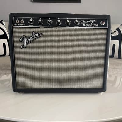 Fender '64 Custom Hand-Wired Princeton Reverb-Amp 12-Watt 1x10" Guitar Combo 2020 - PLUS HEAD CAB AND EXTRA FOOT SWITCH image 5