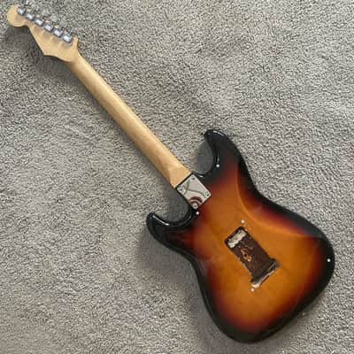 Sunburst Strat Style Electric Guitar Project, Basswood Body, Maple Neck image 15
