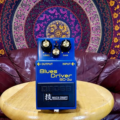 Boss BD-2W Blues Driver Waza Craft 2015 - Present - Blue image 1