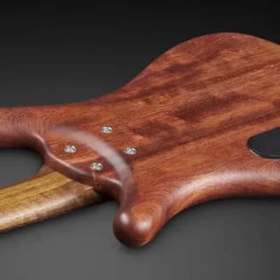 Warwick Pro Series Corvette Standard | 4 String | Active | Bubinga | Natural Transparent Satin image 3