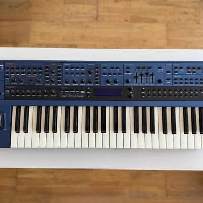 Novation Nova II Keyboard 16-Voice Synthesizer 2000-Blue (rare keyboard version) image 7