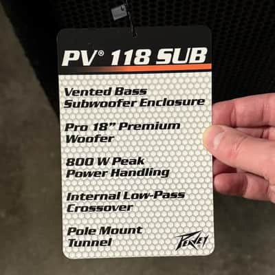 Peavey PV115s & PV118s image 5