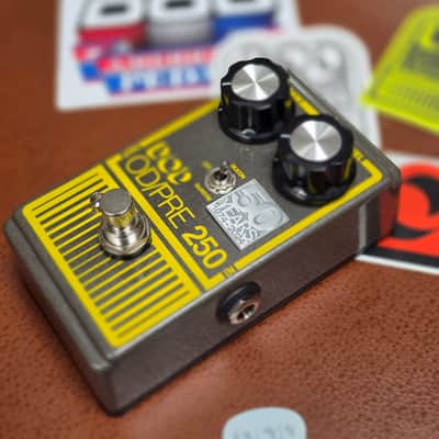 DOD 50th Anniversary Overdrive Preamp 250 2024 - Grey / Yellow image 4