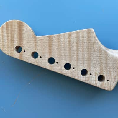 Musikraft Strat style Maple with Rosewood Fretboard 24 3/4" Scale LSR Nut 2024 - Gloss Nitrocellulose image 18