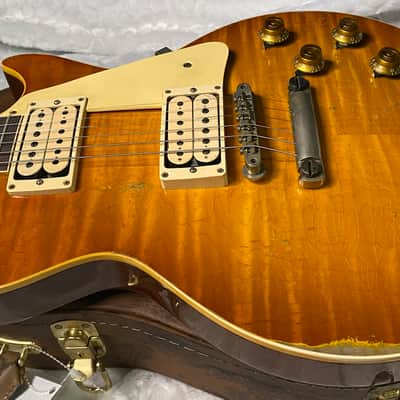 NEW! Gibson Custom 1959 Les Paul Standard Resissue Electric Guitar - Beauty of the Burst #86 Heavy Aged - MONSTER TOP! Only 8.4lbs - Authorized Dealer - G07566 image 12