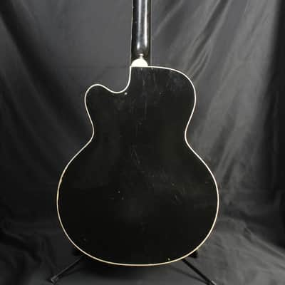 1960 Silvertone H1427 Espanada Black Hollowbody Electric Guitar Harmony H62 image 14