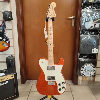 Fender FSR Classic Series '72 Telecaster Deluxe 2012 - Tangerine Flake/Sparkle imagen 2