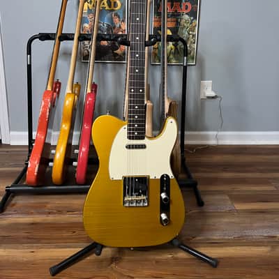 Bloomdoom Allparts Partscaster Telecaster - Firemist gold image 1