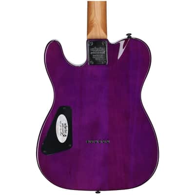 Schecter PT Standard Electric Guitar, Purple Burst image 5