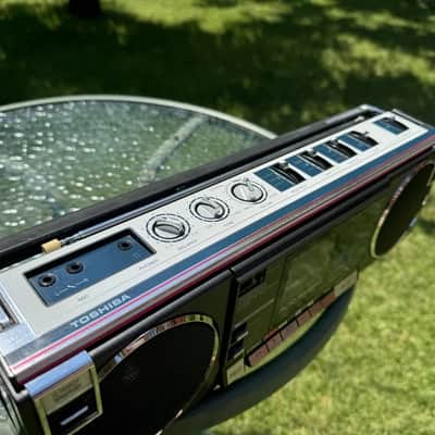 Toshiba RT-SF5 Rare Vintage MINT Cassette Boombox Getto blaster Tested Warranty image 22