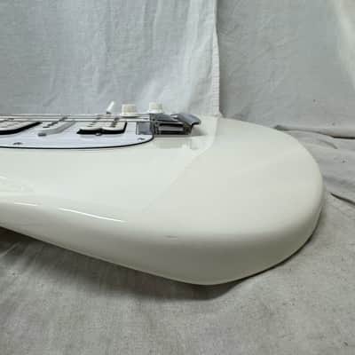 Ernie Ball Music Man Silhouette HSH Hardtail Guitar with Case 2018 - White / Maple neck image 21
