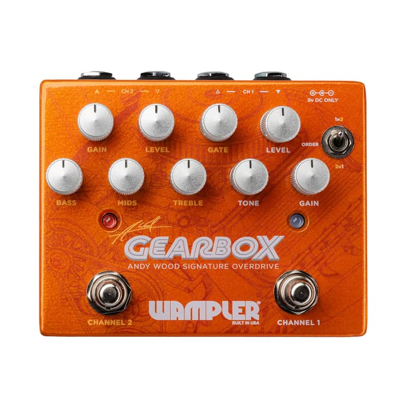 Wampler Gearbox - Andy Wood Signature Dual Overdrive -open **mint-in-box!! -shipping included!! image 1