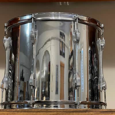 1960's Ludwig Chrome Tenor Tom 12x15 'Super-Sensitive' Model #425-12"x15" image 7