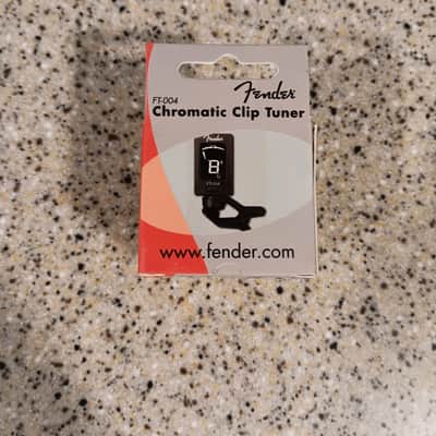Fender FT-004 Clip-On Chromatic Tuner 2010s - Black image 1