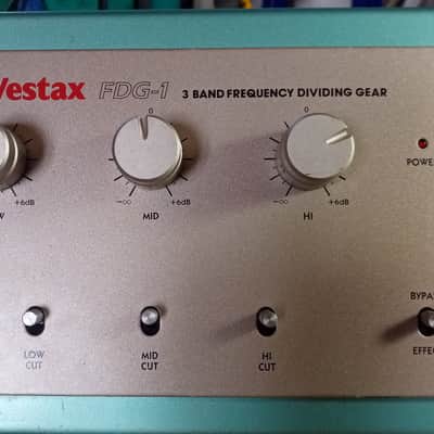 Vestax FDG-1 3 Band Isolator Frequency Dividing Gear x2 units in original factory 19" rack image 10