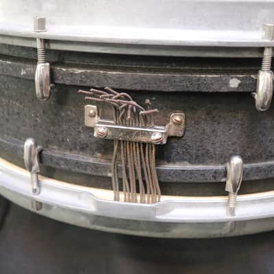 Slingerland 5x14 Eugene Geisler Cast Aluminum Snare Drum Vintage 1920's image 5