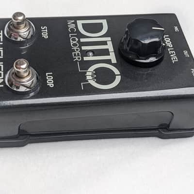 TC Helicon Ditto Mic Looper Pedal - 2021 - Gray image 6