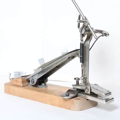 Vintage Bass Drum Pedal , Unique "Steampunk" Custom Design / 1920s-40s image 5