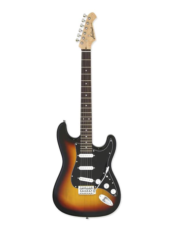 Aria STG-003SPL-3TS STG Series Pro II Basswood Body Bolt-On Maple Neck 6-Electric Guitar image 1