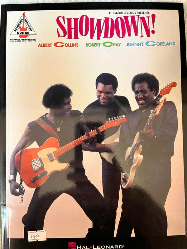 Albert Collins, Robert Cray, Johnny Copeland - Showdown! - Guitar Tab / Tablature Book image 1
