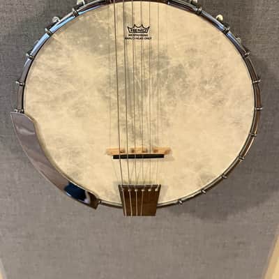 Washburn B6 Americana Series Open-Back 6-String Banjo 2010s - Natural Mahogany image 2