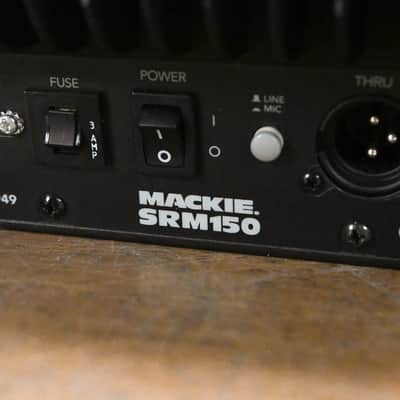 Mackie SRM150 150W 5.25" Compact Active PA System CG015D3 image 8