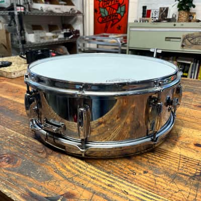 Slingerland 5x14" 8-Lug Chrome Over Steel Snare Drum image 9