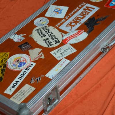 Warwick Guitar Bass Flight Case - Extremely durable! Made in Germany 1990 still strong enough for the road!! Has a new strong handle image 2