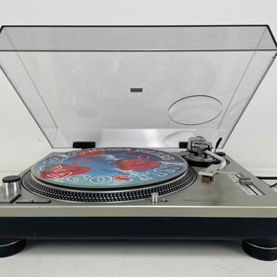 Technics - SL1200 MK2 - Direct-Drive - Original Dustcover -  Shure Encore Me 70B Stylus - Serviced (Repaired) image 10