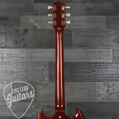 Epiphone 1964 SG Standard Maestro Vibrola Reissue - Cherry Red with Hardshell Case image 7