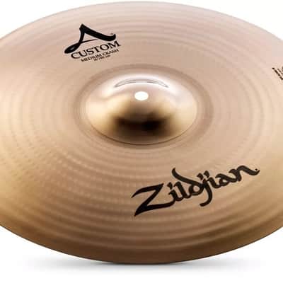 Zildjian 16" A Custom Medium Crash Cymbal - NEW image 2