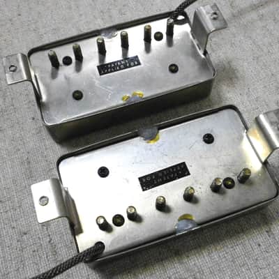Peter Green RELIC/AGED 1959 PAF Q Pickups SET VINTAGE CORRECT Humbucker Clones 59 Fits Gibson 50s LP "Out of phase" Greenie Les Paul image 2