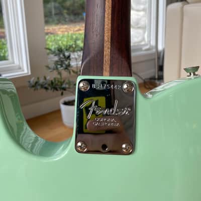 Fender Limited Edition American Professional Telecaster with Rosewood Neck 2017 - 2018 - Surf Green image 7