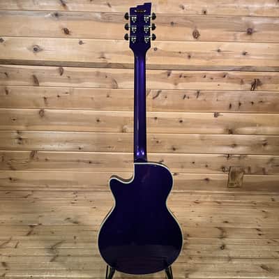 Duesenberg Starplayer TV Semi-Hollow Electric Guitar - Galaxy Blast Purple image 5