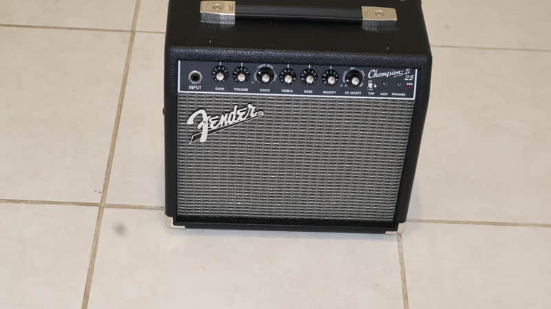 Fender Champion 25 2026 - Black / Chrome image 1