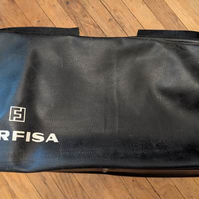 Leather Carrying Case for Farfisa Fast 2 49-Key Organ 1968 - 1971 image 5