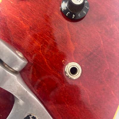 1967 Gibson ES-335TD with Factory Bigsby Cherry Finish & OHSC image 6
